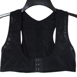 Joyshaper Breast Support Womens Size Large Black Posture Bra Shapewear Underbust